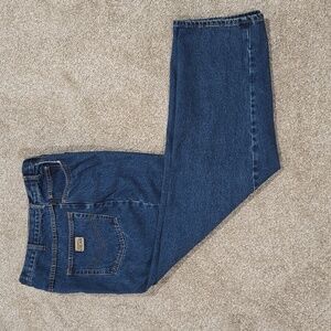 Gravel Gear Relaxed Fit Blue Jeans (42x32)